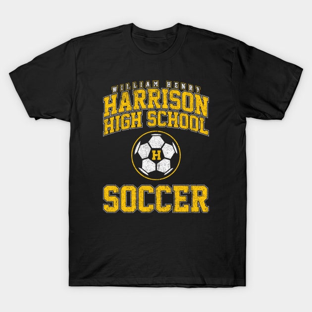 William Henry Harrison High Soccer - She's All That T-Shirt by huckblade